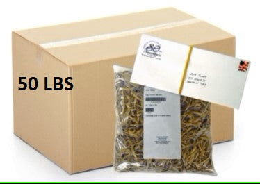 #64 Postal Rubber Bands 50 lb case (10 bags) 5# per Bag Part 2464306 (X 2)